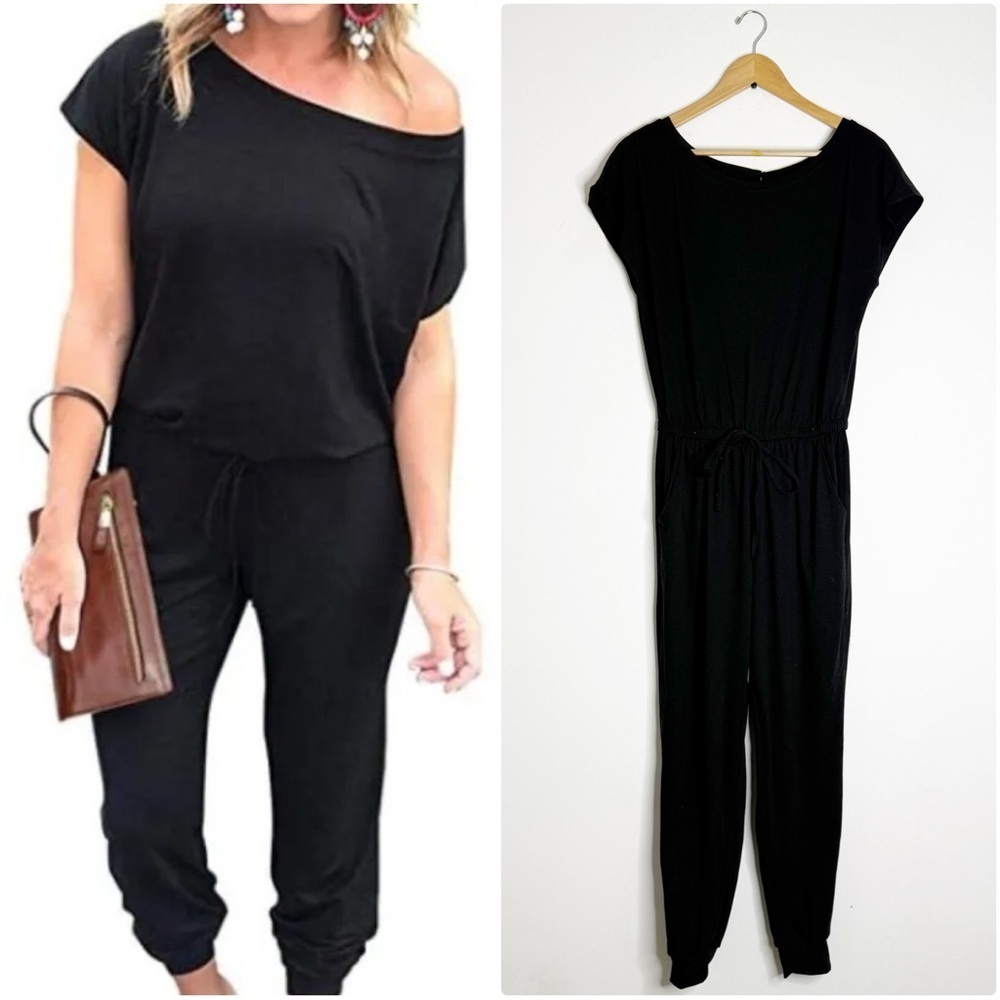 Prettygarden Black Jumpsuit – Size Small – New With Tags